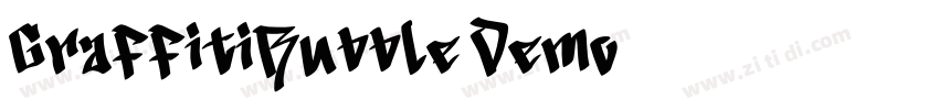 GraffitiBubble Demo字体转换